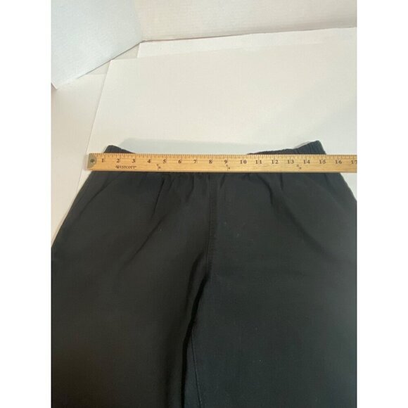 DG2 by Diane Gilman Boot Cut Stretchy Black Pants Elastic Waist Women’s Size PL - Picture 5 of 7